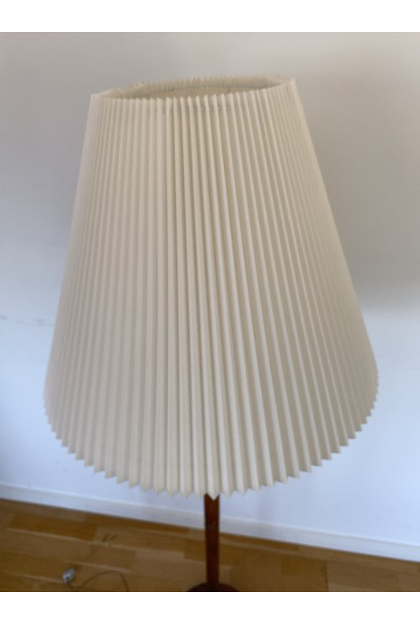 Palisander standerlampe